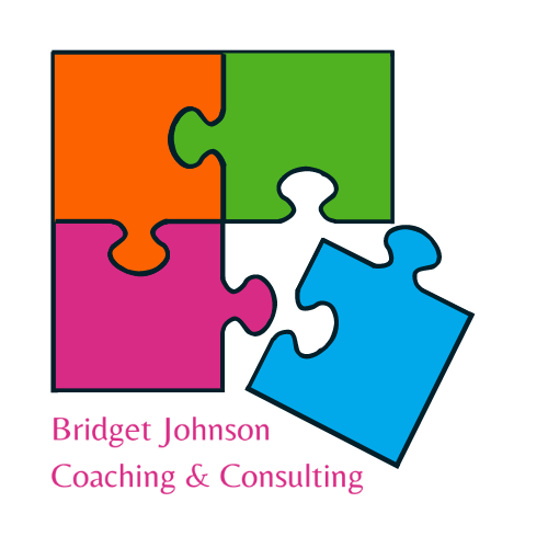 Logo and Link to Bridget Johnson's Coaching and Consulting Websits